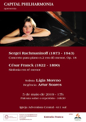 Rachmaninov: Concerto 2 Com Lgia Moreno e Franck: Sinfonia